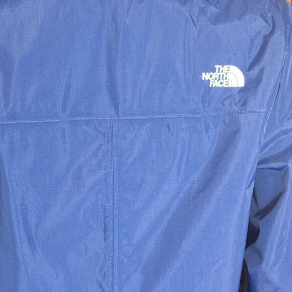 The North Face Women's Antora Jacket M Blue Nylon Waterproof Hooded - Picture 3 of 15